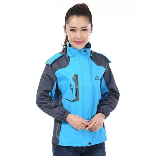 Windbreaker Quick-drying Couple Clothes Men/women Breathable Windproof Hooded Outdoor Sports Jacket Lightweight Hiking Jacket