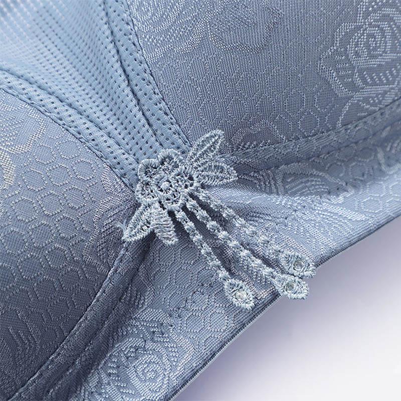 Female No Steel Ring Thin Comfortable Tube Top Gather Anti-sagging Side Pull-up Adjustable Bra