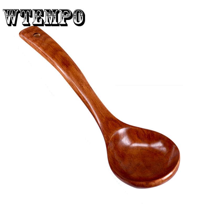 Wood Shovel Pot Bamboo Wood Spoon Square Shovel Cooking Shovel Soup Spoon