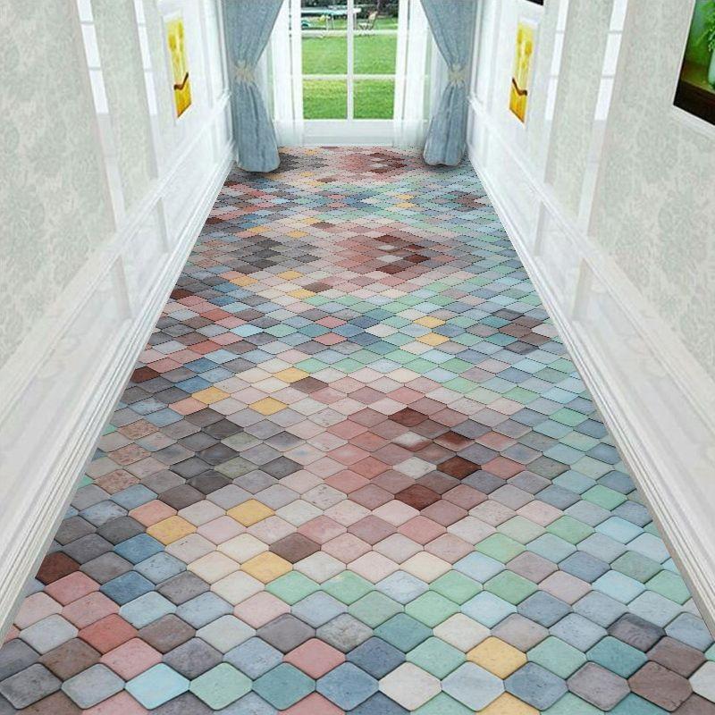 Living Room Bedroom Simple Bedside Blanket Modern Hotel Corridor Full of Carpets Entrance Floor Mat