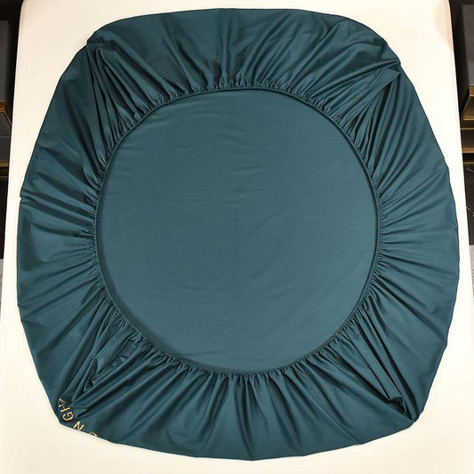 Long-staple Cotton Bed Sheet Bedspread Mattress Protector Cotton Embroidered Four Seasons Non-slip Sheets