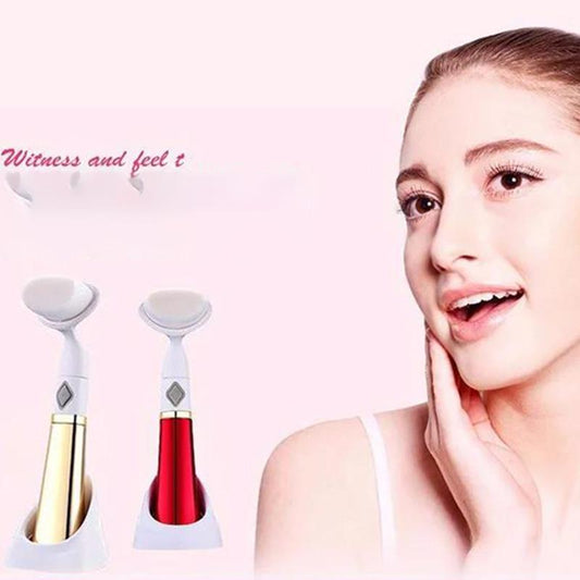 Electric Face Brush Cleansing Instrument Face Washing Instruments Pore Cleaner To Blackheads Exfoliating Cleansing Tools