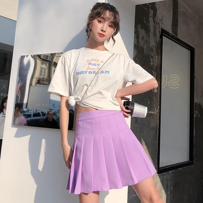 XS-2XL Women Pleated Skirt Short Skirt Student Anti-Lightening Thin Skirt Sexy High Waist Mini Skirt