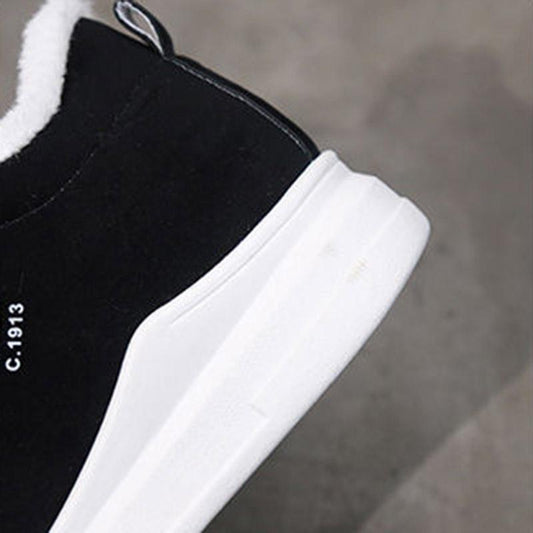 Women Winter High-top Cotton Shoes Women's Fleece Sports Thickening Warm Casual Shoes