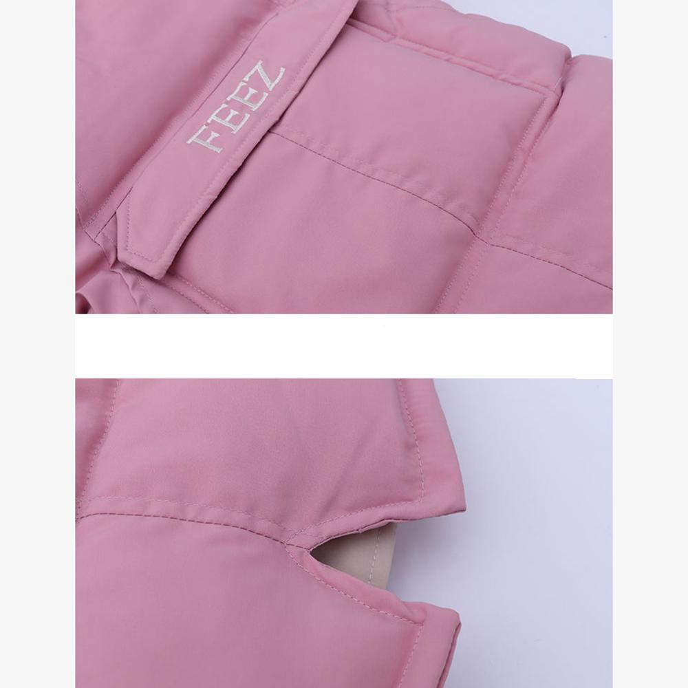 Girls' Winter Clothes Padded Jacket Thickened Children's Fashion Mid-length Padded Jacket Girls Down Padded Jacket