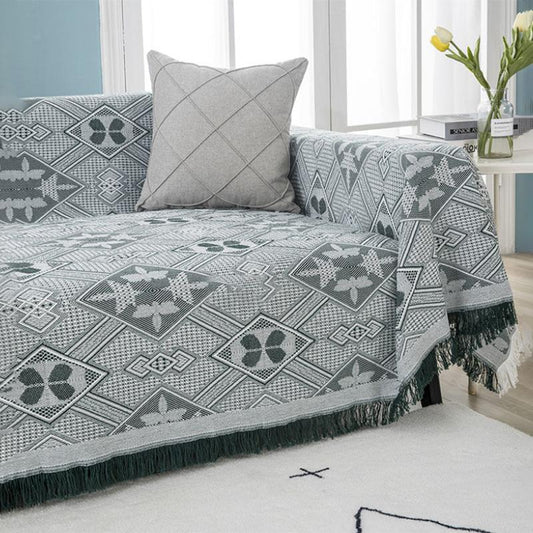 The Sofa Blanket Can Be Used on Both Sides of The Nordic Style Sofa Towel Sofa Cover Four Seasons Universal Sofa Cushion Dust Cloth