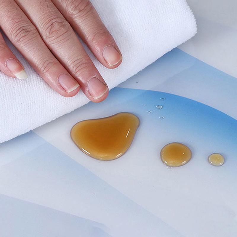 PVC Opaque Table Mat Waterproof and Oil-proof Disposable Soft Glass Tablecloth Printed Coffee Table Desktop Protective Rubber Pad