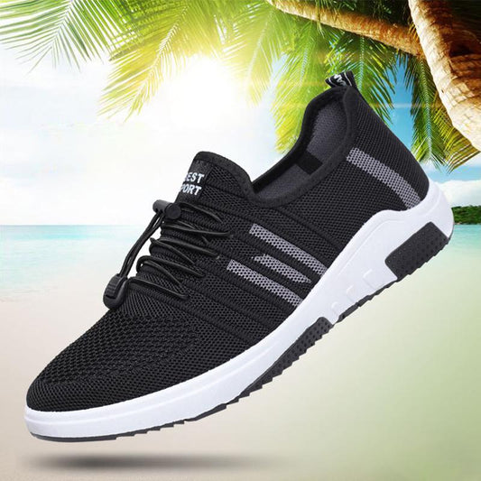 Size 39-44 Men Sneakers Sandals Mesh Breathable Low-top Basketball Shoes Shockproof Lightweight Running Shoes Comfortable Deodorant Sports Shoes