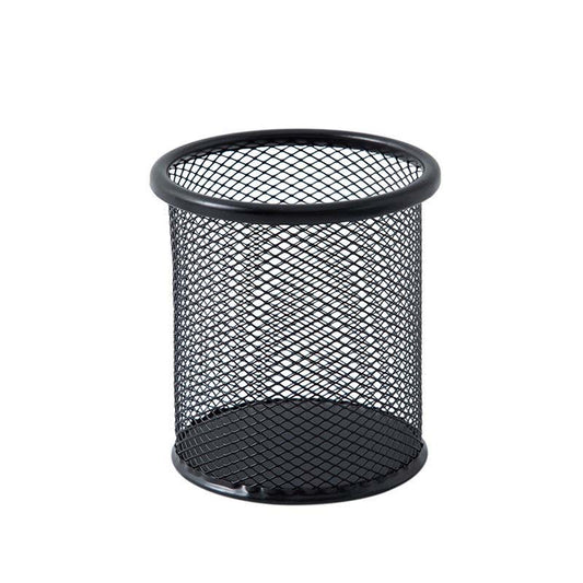Circular Grid Pen Holder Student Desk Pen Holder Creative Fashion Multifunctional Pen Holder Desktop Storage Box