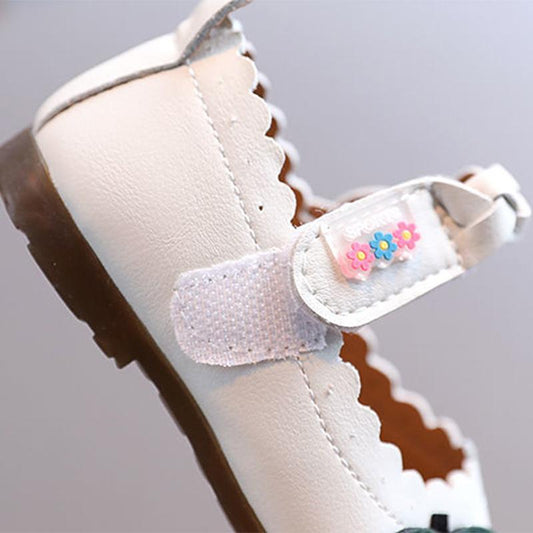 Summer Kids Shoes Leathers Sweet Children Sandals for Girls Toddler Baby Breathable Shoes