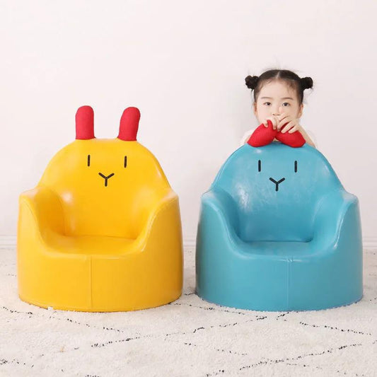 6 Months-12 Years Old Cartoon Children Armchair Sofa Infant Learning Chair Soft Tatami Safe and Anti-drop Thickened Sponge