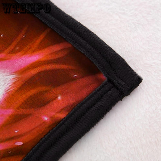 3D3D Rose Wolf Bed Supplies Set Pillow Set Three Set Home Life Bed Set Dark Breeze