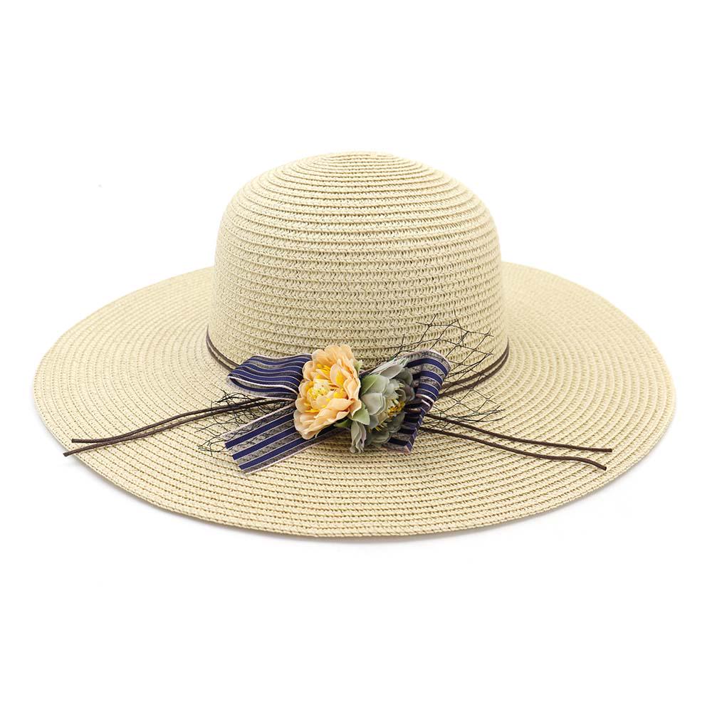 Straw Hat Cowboy Cap Wide Brim Women Summer Sun Hats Men Panama Beach Cap