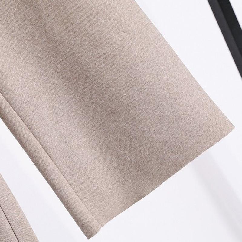 Suit Female Autumn and Winter Design Set of Head Sweater Slim High Waist Plus Pants