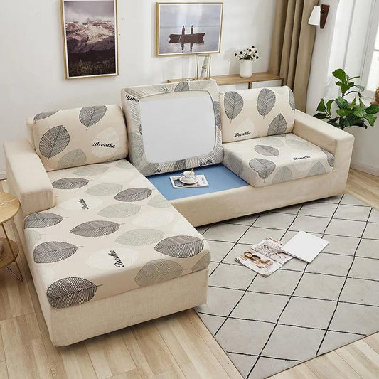 Elastic Sofa Cushion Cover Solid Color Sofa Cover Universal Sofa Covers Protector All-inclusive Sofa Couch Cover Universal In All Seasons