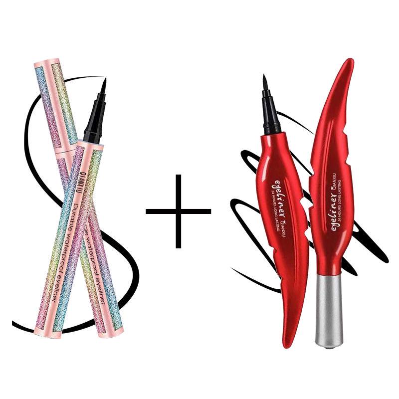 Long-lasting natural waterproof and sweat-proof eyeliner feather eyeliner is not easy to fade