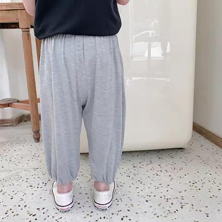 Children's Pants Summer Girls Anti Mosquito Pants Boys and Girls Air-conditioned Pants Leggings Casual Pants Children's Knickerbockers