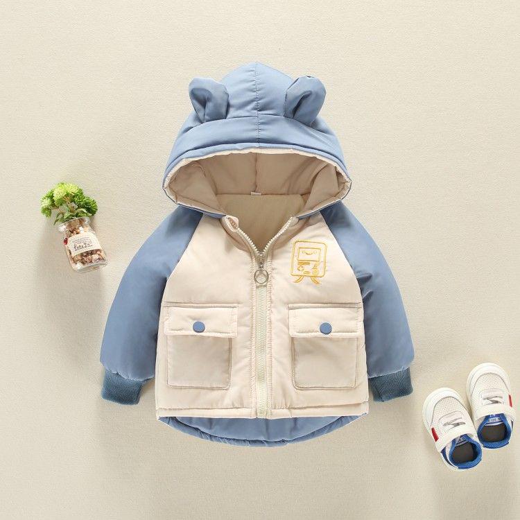 Baby Boys Jacket Jacket Children Jacket Kids Hooded Warm Outerwear Coat for Boy Girls Clothes