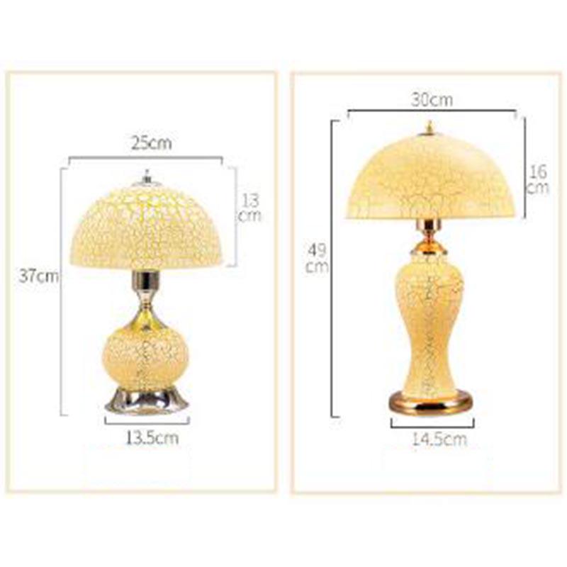 Ceramic Table Lamp Bed Luxury High-end Table Lamps for Living Room Bedside Lamp Decorated Led Lamps