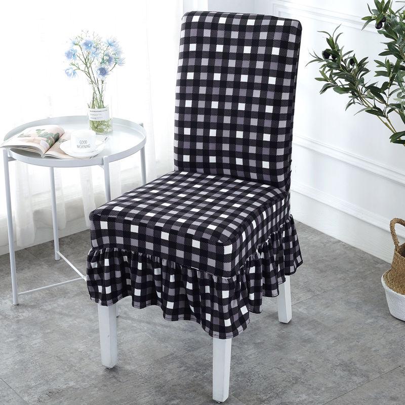 2/4/6Pcs Elastic Stretchable Dining Chair Cover Printed Chair Covers for Dining Room Kitchen Living Room