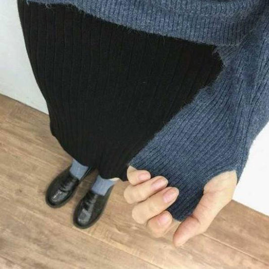 Autumn and Winter Pullover Turtleneck Sweater Women's Slim Long-sleeved Bottoming Sweater To Keep Warm Coat