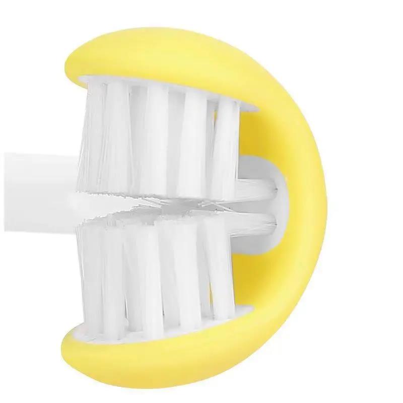 Children's Three-sided Children's Toothbrush U-shape Does Not Hurt The Gums 3D Full-wrapped Super Soft Hair Is Suitable for 2-15 Years Old