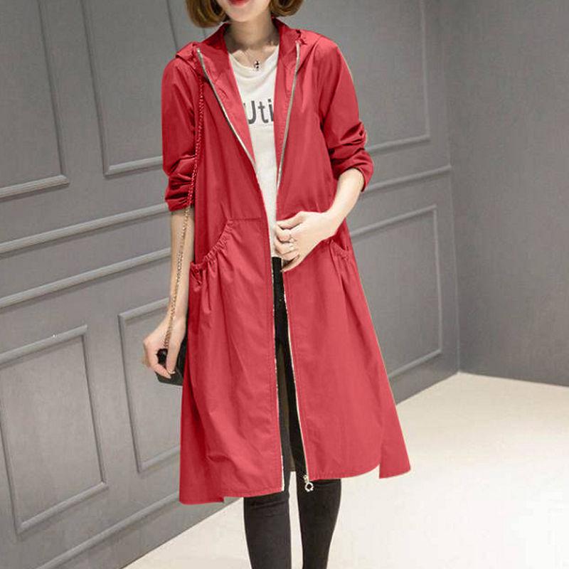 Women Classic Coat Female Doube Breasted Trench Sashes England Style Turn-down Collar Outerwear