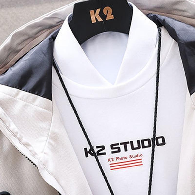 Spring and Autumn Men's Trench Coat Mid-length Autumn and Winter Jacket Men's Clothing