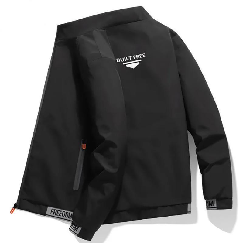 Men's Hooded Jacket Casual Loose Trend All-match Korean Fashion Slim Coats Autumn Jacket