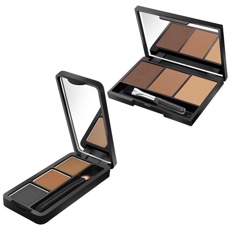 Tri-color eyebrow waterproof Sweat-proof non-bleaching long-lasting non-blooming eyebrow pencil