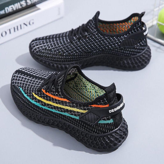 Women's Clearance Shoes Sports Female Students Korean Fashion Shoes Versatile Breathable Running Women's Shoes