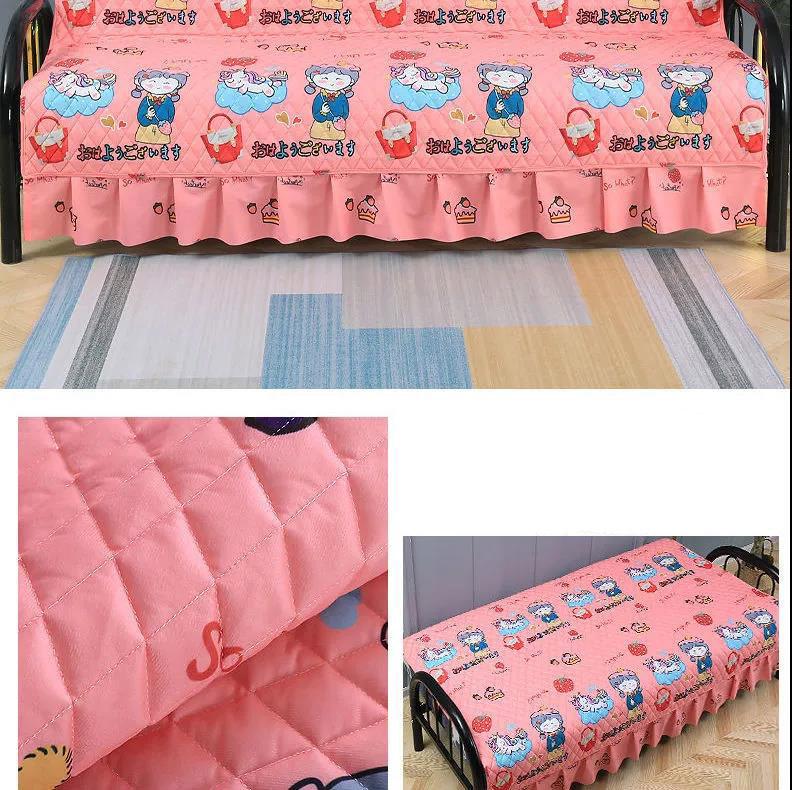 Four Seasons Thickening Universal Cushion Folding Sofa Cover Universal Armless Simple Sofa Bed