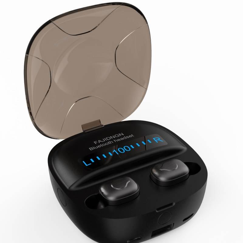 TWS 5.0 Wireless Headphones Bluetooth Earphone IPX7 Stereo Earbud Sports Headset 5200mAh LED Dispaly