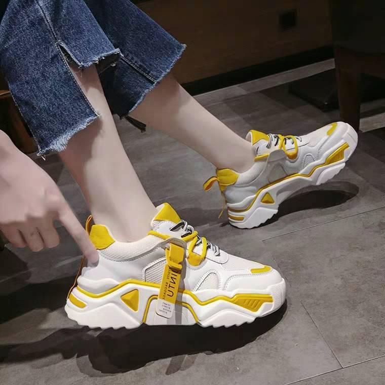 Fashion Platform Sneaker Women Vulcanized Shoes Casual Sneakers Lace Up Dad Shoe Platform Women Shoe