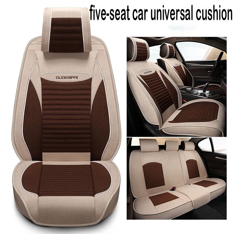 Four seasons universal all-around seat cover comfortable 5-seater car cushion car cushion