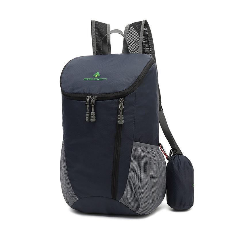 Outdoor Backpack Folding Bag Men and Women Ultra-light Portable Travel Bag Waterproof Mountaineering Bag Travel Bag Skin Bag