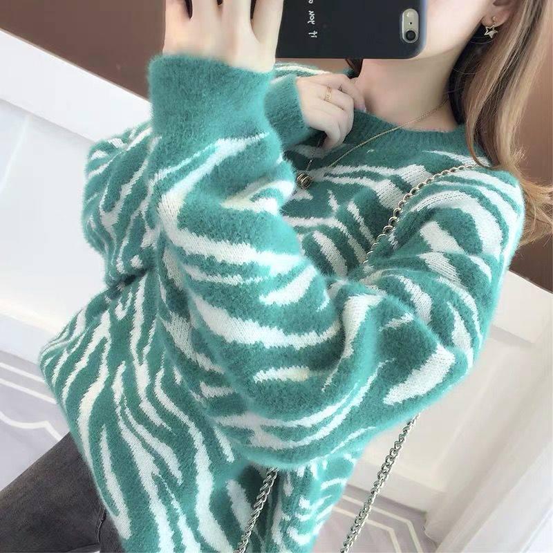 Women Mohair Skin-friendly Sweater Long Sleeve Half Turtleneck Hairy Bottom Knit Top Shirt