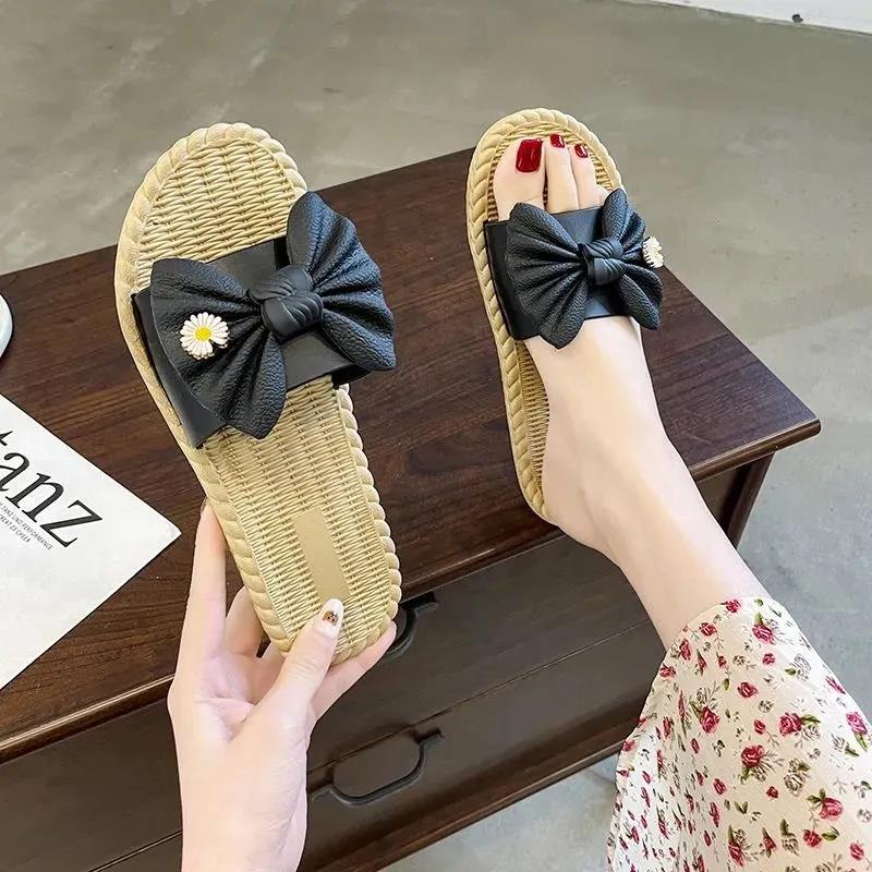 Slippers Women's Summer Wear Non-slip Korean Indoor Fashion All-match Beach Shoes Sandals and Slippers