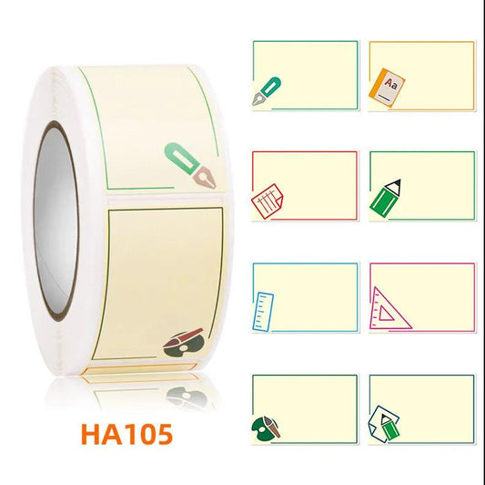 350 Stickers of A Roll of Cute Cartoon Kindergarten Children Self-adhesive Handwritten Stickers Stickers Stickers