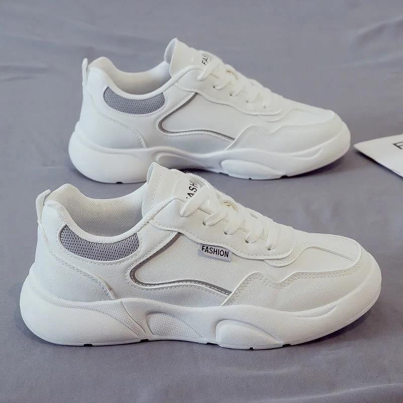 Little White Shoes Female Wild Student Sports Shoes Old Shoes Ins Hyuna Tide Shoes Sneakers
