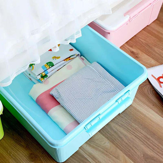 Bed Bottom Drawer Storage Box Clothing Storage Box Flat Home Plastic Bed Under Storage