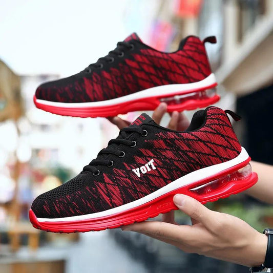 Air Cushion Running Shoes Men's Sports Shoes Mesh Shoes Shock Absorption Casual Shoes
