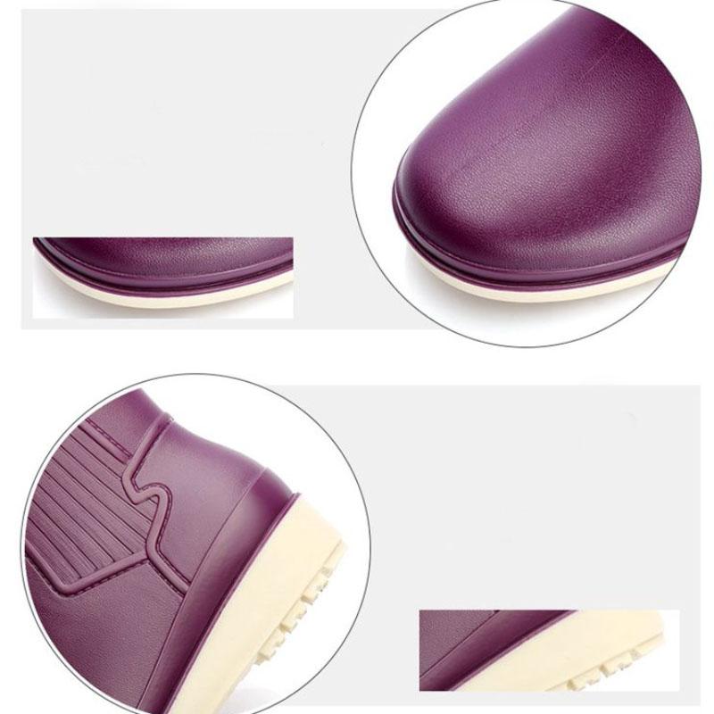 Fashion Plus Velvet Cotton Shoes Women's Waterproof and Warm Short Boots Non-slip Deodorant Flat Shoes