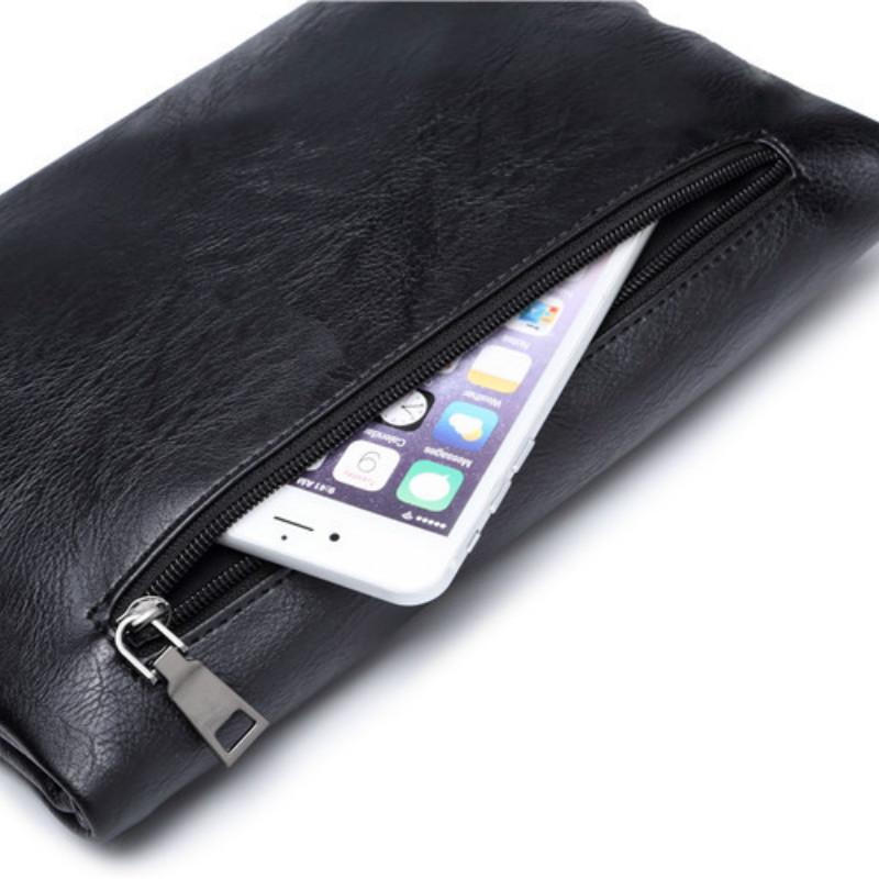 Handbags Men's Casualand business Handbags multi-pocket zipper versatile messenger bag IPAD bag