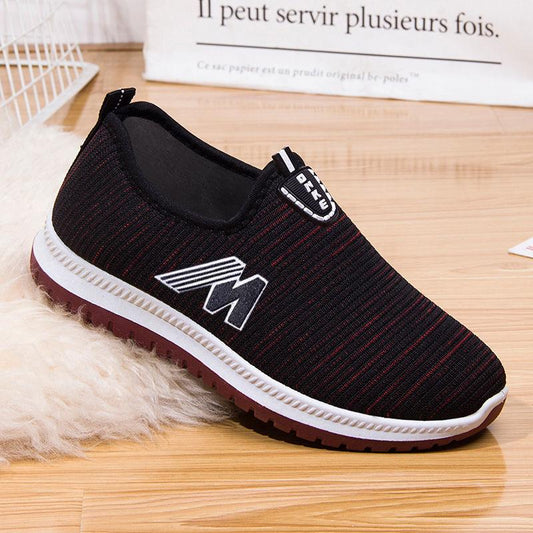 Spring and Autumn One-step Non-slip Casual Shoes Breathable and Comfortable Walking Shoes for The Elderly