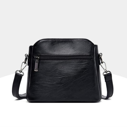 Ladies Embroidered Handbag High Quality PU Leather Ladies Handbag Ladies Shoulder Bag Small Crossbody Bag