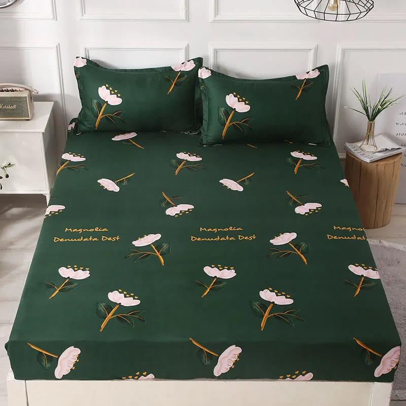 Fitted One-piece Non-slip Fixed Bedspread Bed Cover Simmons Mattress Dustproof Protective Cover