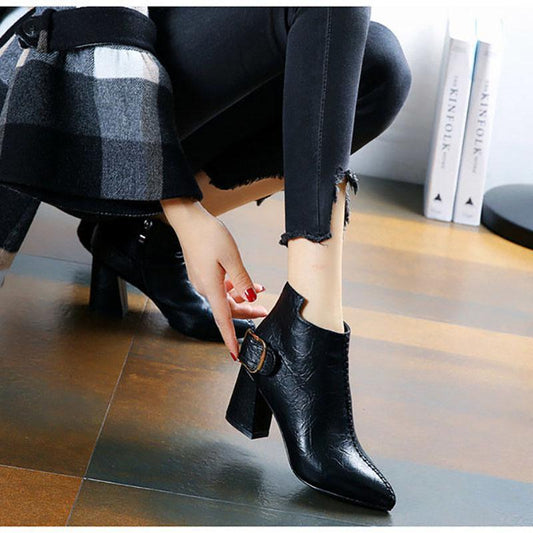 High Stiletto Heels Elastic Boots Women Sexy Pointy Toe Shoes Boots Stretch Fabric Shoes
