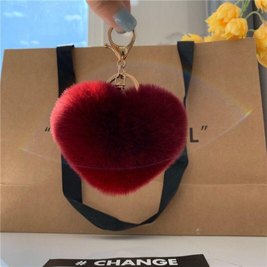Cute Plush Bag Pendant Plush Toy Keychain Pendant Accessories Lovely Kids Casual Plush Toy