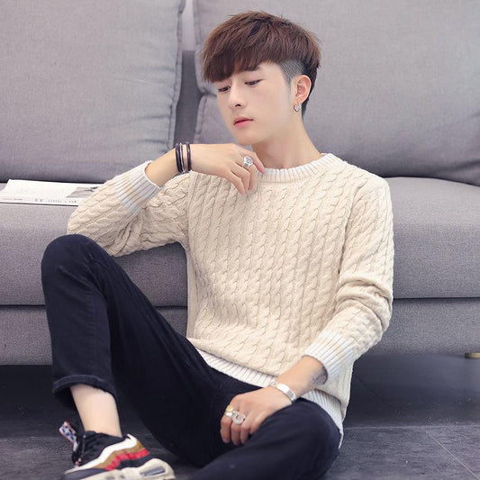 2019 Casual Pullover Men Sweater Shirt Jersey Clothing Pull Sweaters Mens Fashion Male Knitwear